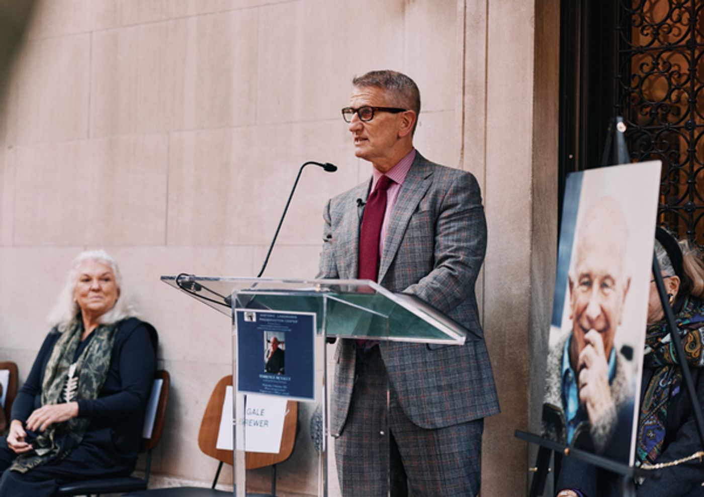 Photos: Terrence McNally's Home Honored with Cultural Medallion  Image